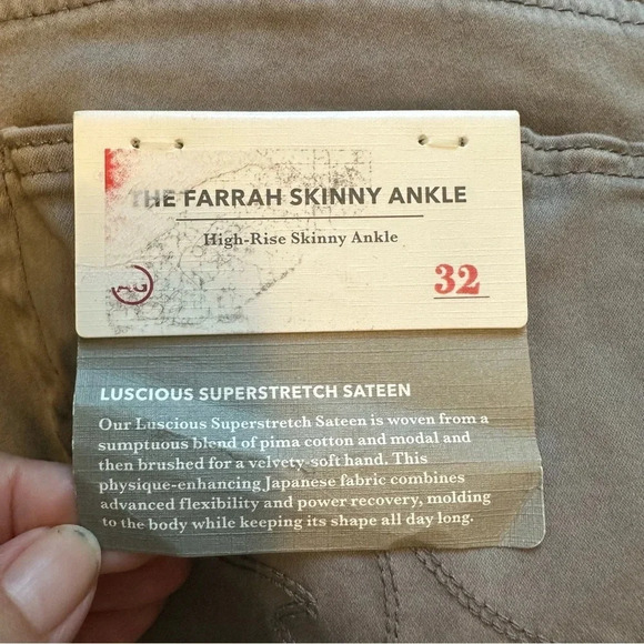 Adriano Goldschmied Farah High Rise Skinny Ankle Pants - Picture 4 of 8